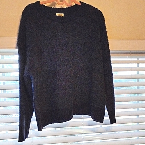 a.n.a. Woman's Indigo Round Neck Sweater, Size: XL, NWT - Picture 1 of 8